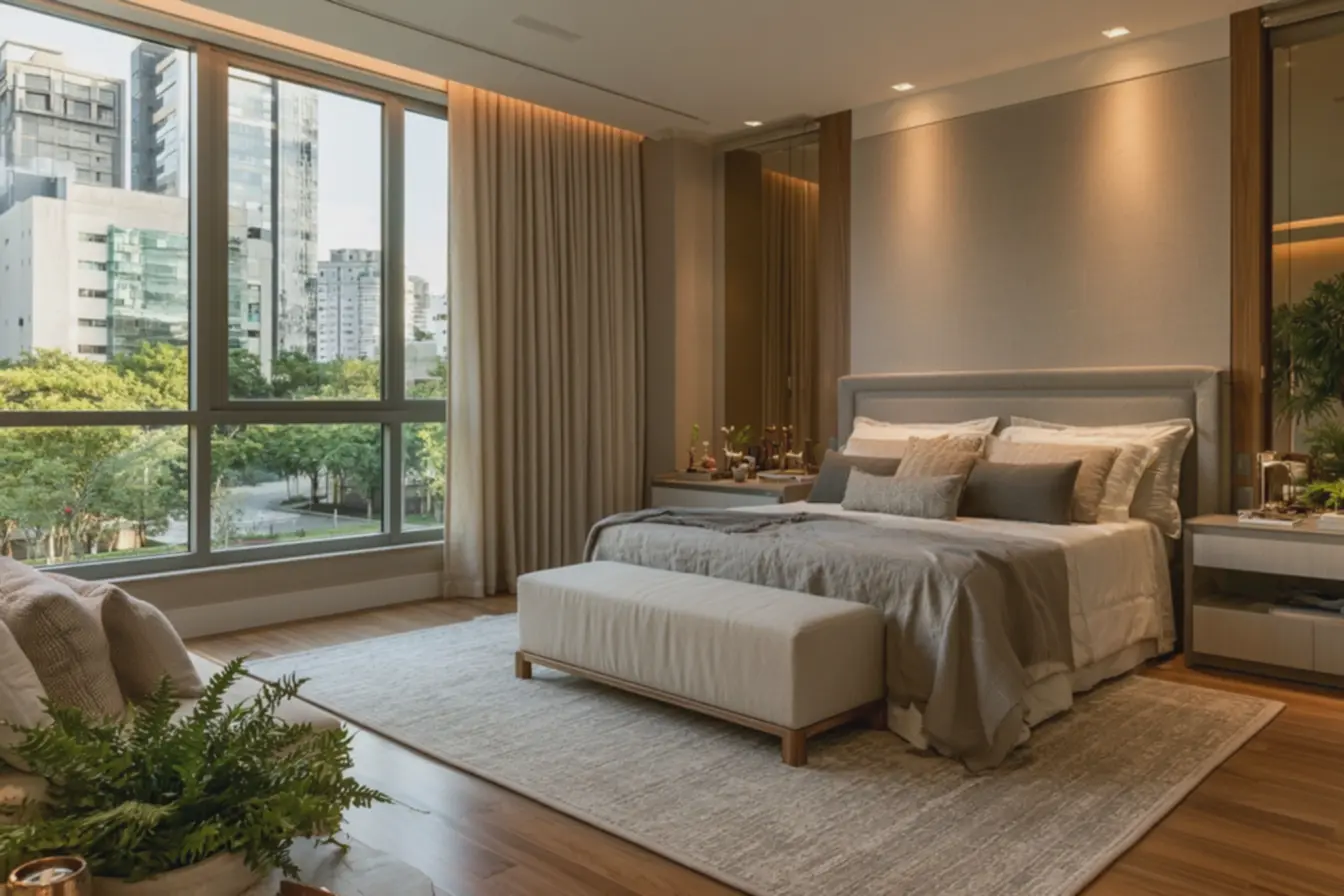 tapete-pequeno-insuficiente-sob-cama-deixando-movel-com-aparencia-de-flutuacao-esem-ancoragem-visual Cortinas curtas, tapetes pequenos e outros deslizes que roubam espaço visual do quarto tapete-pequeno-insuficiente-sob-cama-deixando-movel-com-aparencia-de-flutuacao-esem-ancoragem-visual Cortinas curtas, tapetes pequenos e outros deslizes que roubam espaço visual do quarto