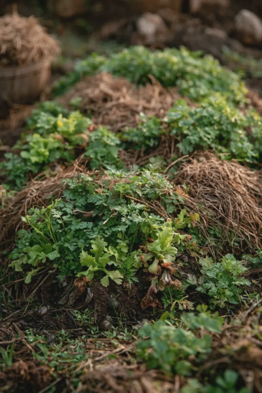 troca-de-cobertura-de-palha-em-canteiro-para-proteger-plantas-da-horta-no-frioinicio-da-manha Estufa, túnel ou cobertura com palha: qual a melhor proteção para a horta no frio? troca-de-cobertura-de-palha-em-canteiro-para-proteger-plantas-da-horta-no-frioinicio-da-manha Estufa, túnel ou cobertura com palha: qual a melhor proteção para a horta no frio?