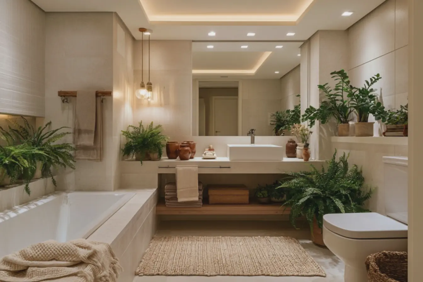 vasos-com-samambaias-e-zamioculcas-decorando-banheiro-com-toque-natural-eminimalista Adeus minimalismo frio: Veja esses modelos de decoração simples e cheia de estilo vasos-com-samambaias-e-zamioculcas-decorando-banheiro-com-toque-natural-eminimalista Adeus minimalismo frio: Veja esses modelos de decoração simples e cheia de estilo