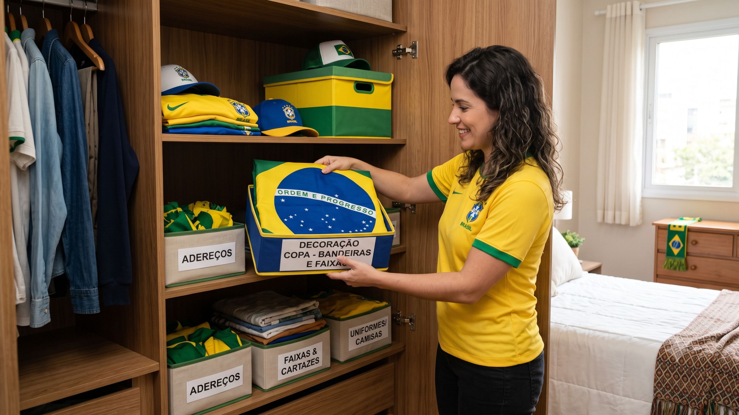 Guardar decoração da copa do mundo