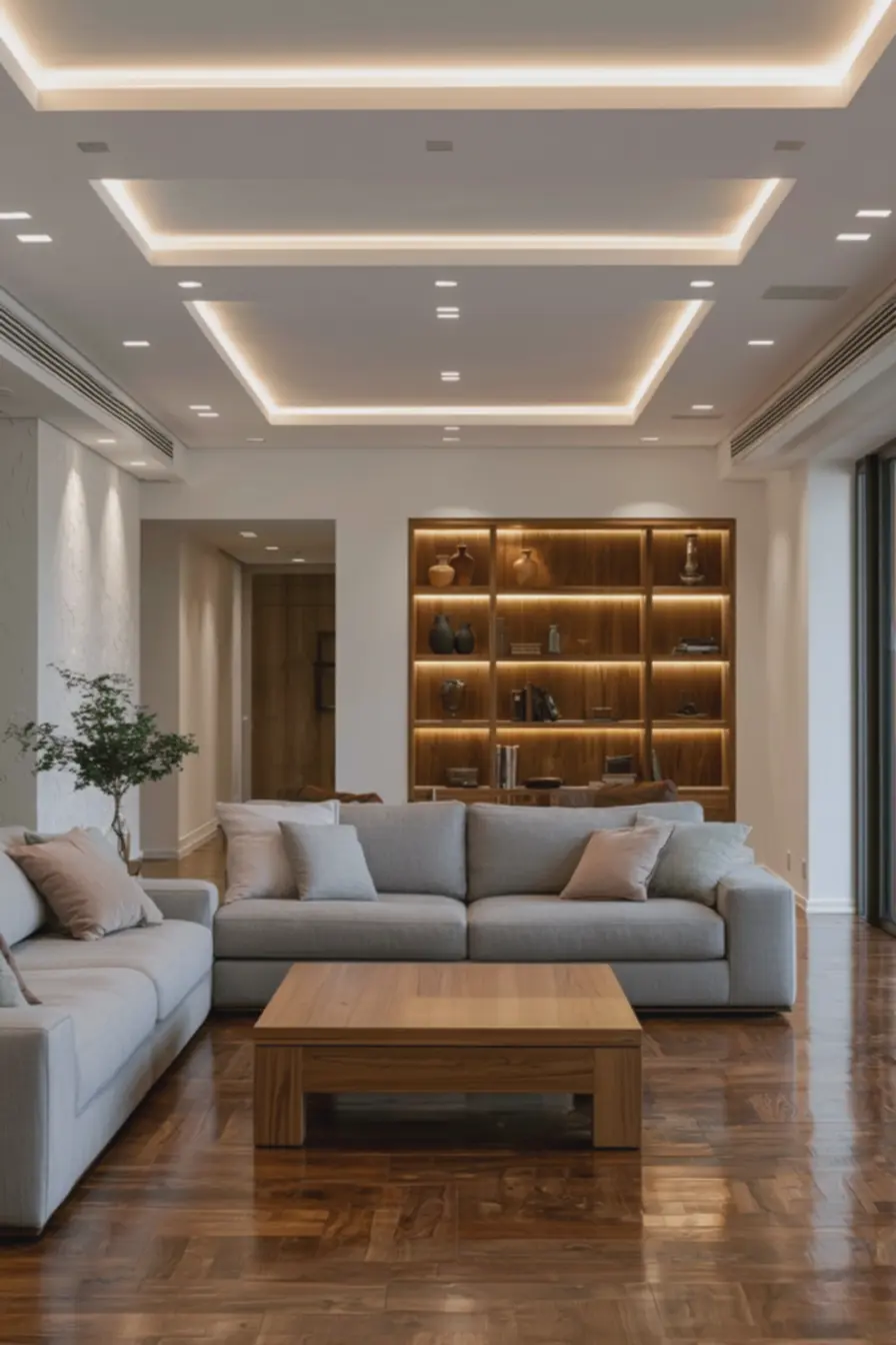 ambiente-acolhedor-com-parede-branca-textura-leve-sofa-cinza-luz-difusa-dasfitas-led Iluminação em camadas com LED: pontos, fitas e embutidos que criam profundidade ambiente-acolhedor-com-parede-branca-textura-leve-sofa-cinza-luz-difusa-dasfitas-led Iluminação em camadas com LED: pontos, fitas e embutidos que criam profundidade