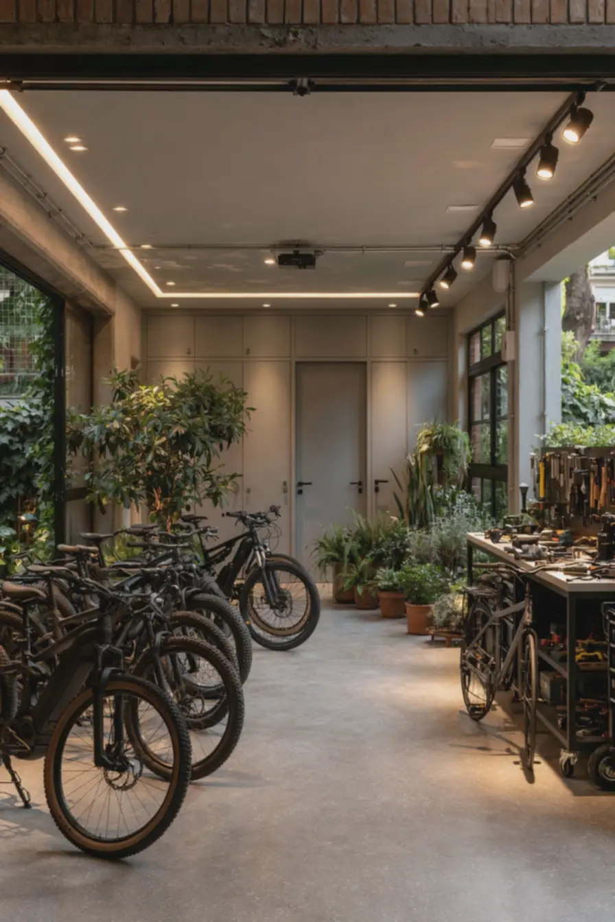 ambiente-compacto-de-garagem-com-iluminacao-estrategica-que-amplia-sensacao-deespaco-e-transmite-conforto Iluminação e cor elevam a sensação de espaço em garagens pequenas ambiente-compacto-de-garagem-com-iluminacao-estrategica-que-amplia-sensacao-deespaco-e-transmite-conforto Iluminação e cor elevam a sensação de espaço em garagens pequenas