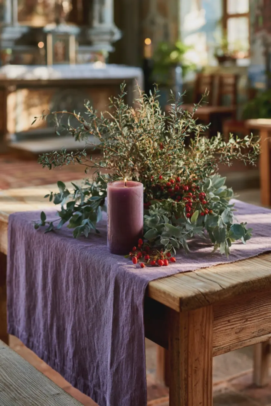 ambiente-de-igreja-com-mesa-de-quaresma-iluminada-por-luz-natural-e-arranjodiscreto Mesas de igreja por estação: arranjos e paleta de cores para cada celebração ambiente-de-igreja-com-mesa-de-quaresma-iluminada-por-luz-natural-e-arranjodiscreto Mesas de igreja por estação: arranjos e paleta de cores para cada celebração