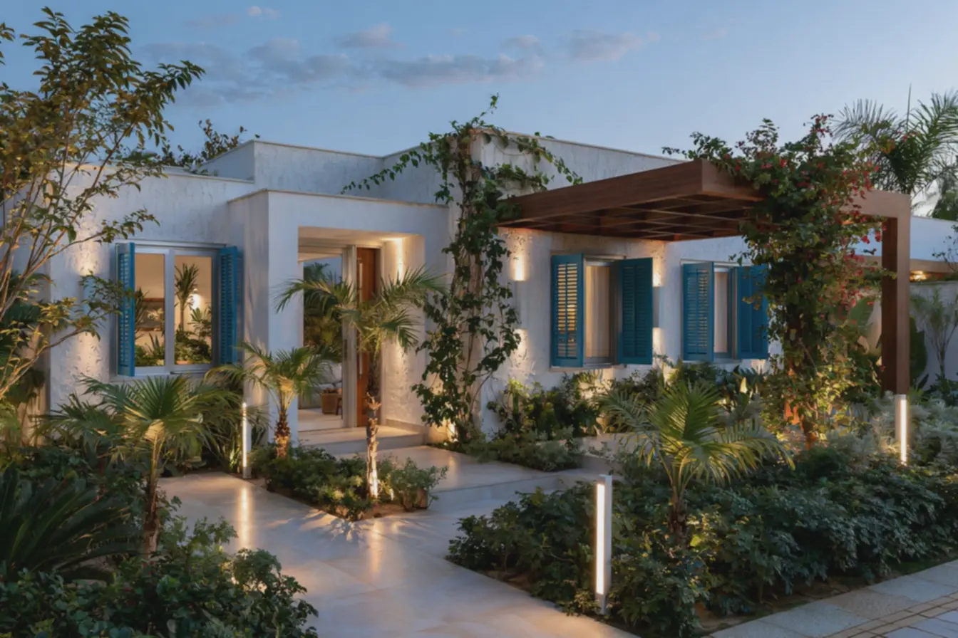 casa-de-praia-com-pergolado-moderno-em-composito-imitando-madeira-e-pisoceramico-claro-refletindo-luz-solar Fachadas de casas de praia simples: ideias que renovam seu refúgio à beira-mar casa-de-praia-com-pergolado-moderno-em-composito-imitando-madeira-e-pisoceramico-claro-refletindo-luz-solar Fachadas de casas de praia simples: ideias que renovam seu refúgio à beira-mar