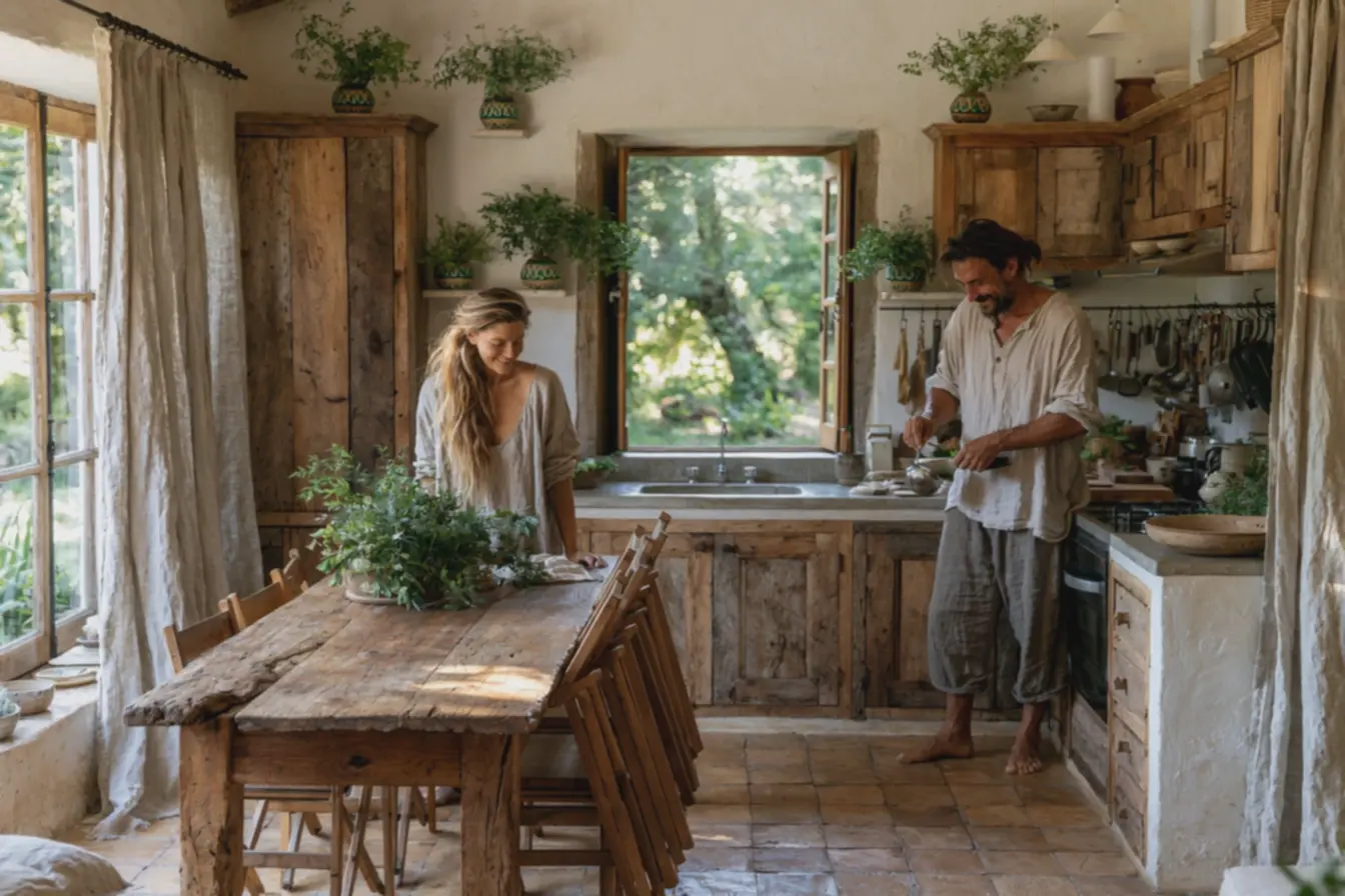casal-preparando-refeicao-em-cozinha-pequena-funcional-em-casa-de-fazenda-climaacolhedor-e-organizado Casinha de fazenda pequena: ideias que renovam seu espaço com charme e aconchego casal-preparando-refeicao-em-cozinha-pequena-funcional-em-casa-de-fazenda-climaacolhedor-e-organizado Casinha de fazenda pequena: ideias que renovam seu espaço com charme e aconchego