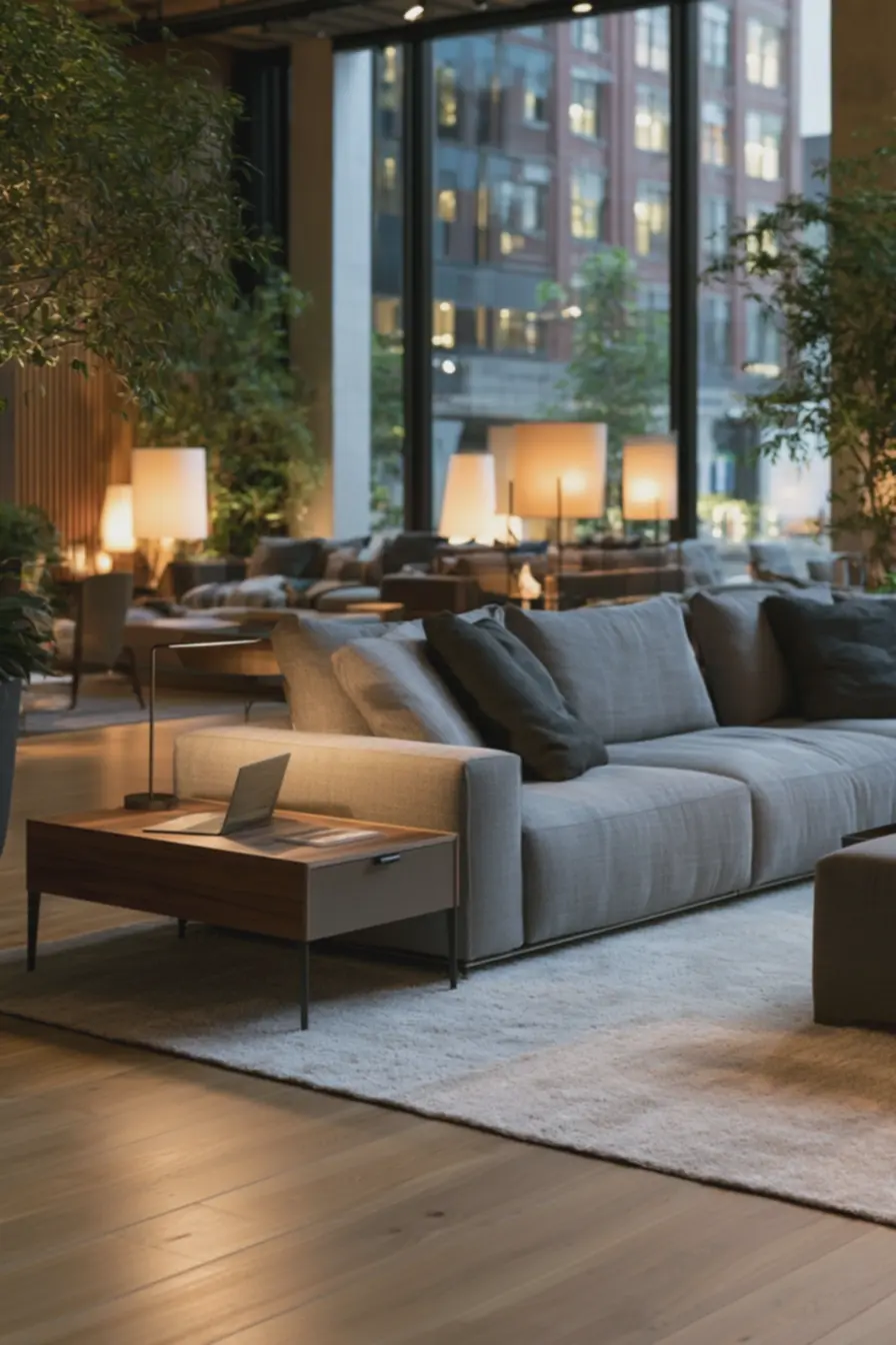 decoracao-com-plantas-verdes-e-luzes-em-camadas-conforto-e-equilibrio-entre-homeoffice-e-sala Salas flexíveis: móveis e iluminação que equilibram morar e trabalhar em casa decoracao-com-plantas-verdes-e-luzes-em-camadas-conforto-e-equilibrio-entre-homeoffice-e-sala Salas flexíveis: móveis e iluminação que equilibram morar e trabalhar em casa