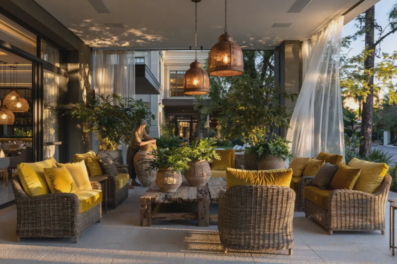 decoracao-de-varanda-com-cortinas-brancas-transparentes-e-luminarias-em-lataoenvelhecido-criando-ambiente-relaxante Decoração em tons de amarelo: o segredo para ambientes que irradiam vida e elegância decoracao-de-varanda-com-cortinas-brancas-transparentes-e-luminarias-em-lataoenvelhecido-criando-ambiente-relaxante Decoração em tons de amarelo: o segredo para ambientes que irradiam vida e elegância