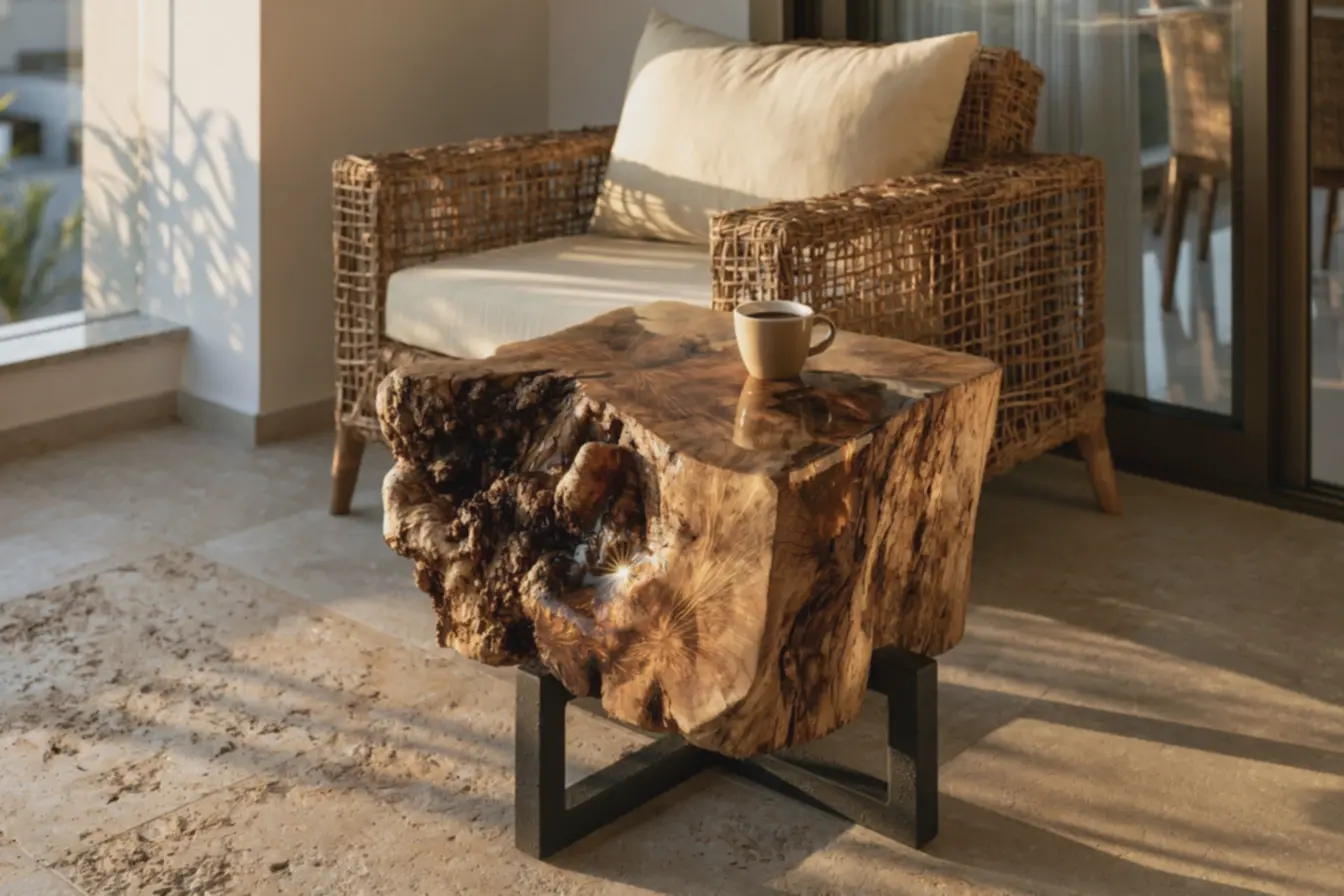 decoracao-natural-e-aconchegante-com-mesa-de-raiz-de-arvore-e-xicara-de-cafe-aoentardecer Raízes de árvores para decoração: mesas e banquetas lindas e cheias de estilo decoracao-natural-e-aconchegante-com-mesa-de-raiz-de-arvore-e-xicara-de-cafe-aoentardecer Raízes de árvores para decoração: mesas e banquetas lindas e cheias de estilo
