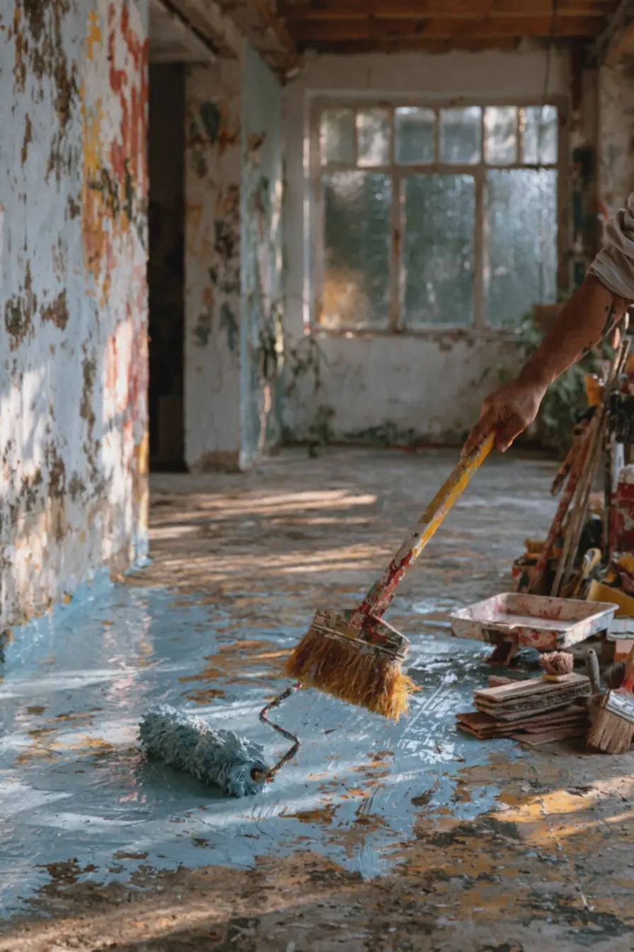 detalhe-do-processo-de-pintura-de-piso-de-garagem-mostrando-transformacao-doantigo-para-o-novo-revestimento Reforma da garagem simples: ideias que renovam sem pesar no bolso detalhe-do-processo-de-pintura-de-piso-de-garagem-mostrando-transformacao-doantigo-para-o-novo-revestimento Reforma da garagem simples: ideias que renovam sem pesar no bolso