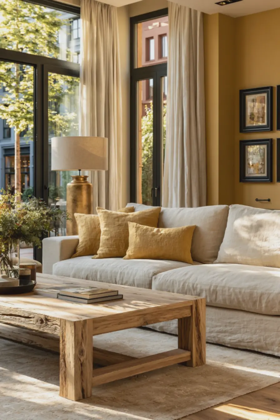 detalhes-em-metal-preto-fosco-nas-molduras-de-quadros-e-puxadores-contrastandocom-madeira-quente-na-decoracao Madeira, metal e tons de amarelo: ideias de combinação para salas e cozinhas detalhes-em-metal-preto-fosco-nas-molduras-de-quadros-e-puxadores-contrastandocom-madeira-quente-na-decoracao Madeira, metal e tons de amarelo: ideias de combinação para salas e cozinhas