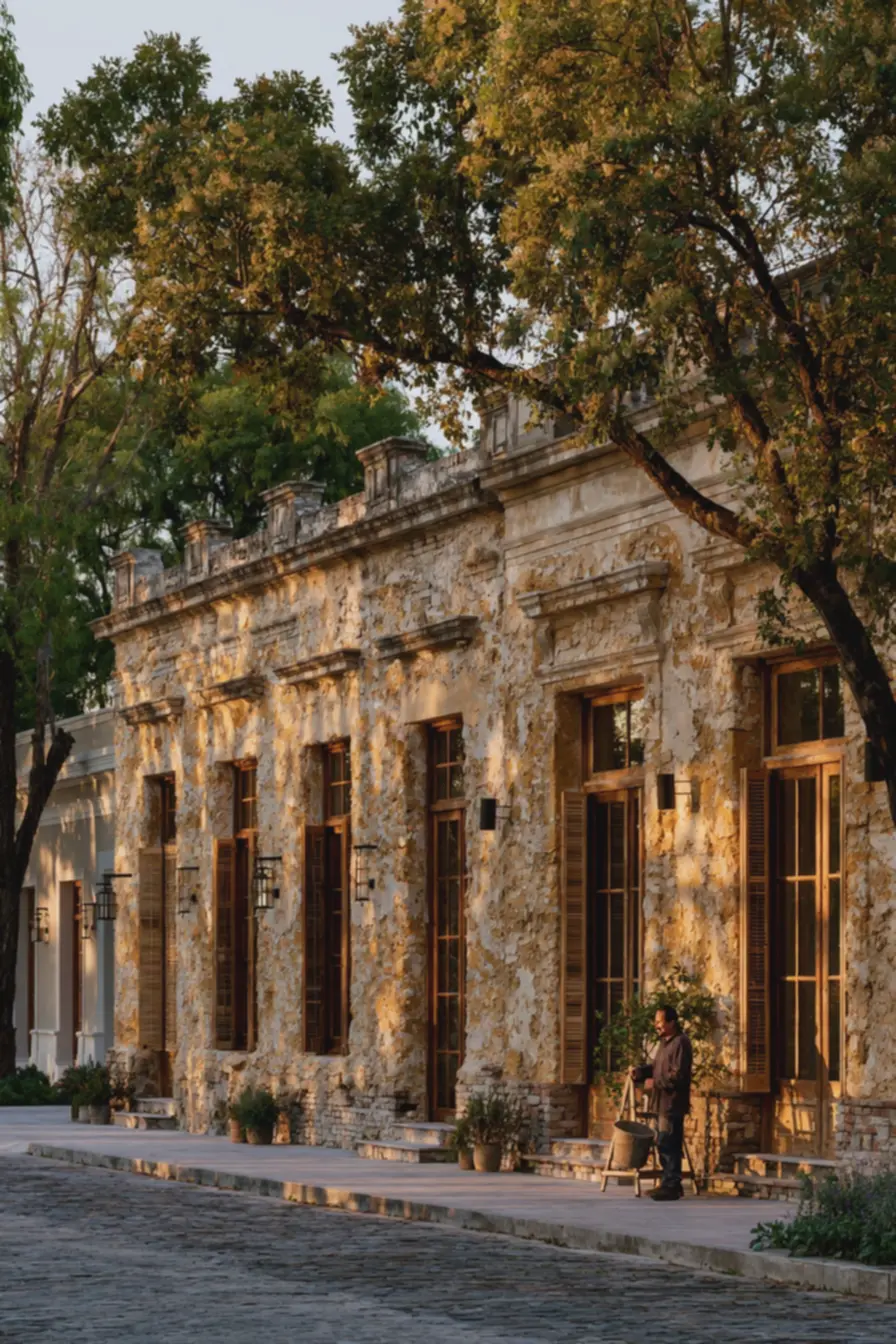 fachada-antiga-de-casa-com-argamassa-de-cal-textura-rugosa-e-detalhesarquitetonicos-preservados Reparos essenciais e materiais certos para preservar fachadas de casas antigas fachada-antiga-de-casa-com-argamassa-de-cal-textura-rugosa-e-detalhesarquitetonicos-preservados Reparos essenciais e materiais certos para preservar fachadas de casas antigas