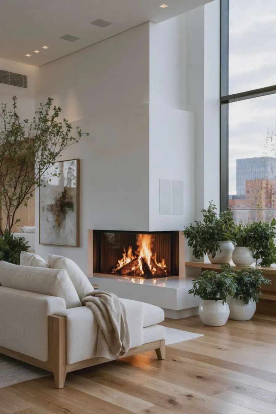 fogao-a-lenha-com-brasas-iluminando-chao-de-madeira-clara-e-sofa-neutro Chaminé embutida, parede de tijolo ou ilha: escolha a configuração ideal para fogão a lenha fogao-a-lenha-com-brasas-iluminando-chao-de-madeira-clara-e-sofa-neutro Chaminé embutida, parede de tijolo ou ilha: escolha a configuração ideal para fogão a lenha