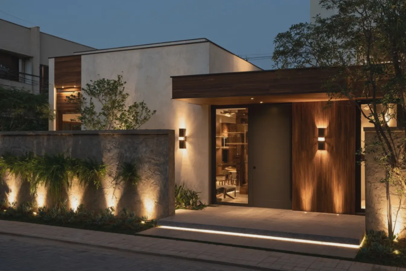 jardim-com-suculentas-e-samambaias-em-sombras-junto-ao-muro-com-bordas-demadeira-sintetica Fachadas modernas para casas simples: ideias que mudam o visual sem complicação jardim-com-suculentas-e-samambaias-em-sombras-junto-ao-muro-com-bordas-demadeira-sintetica Fachadas modernas para casas simples: ideias que mudam o visual sem complicação