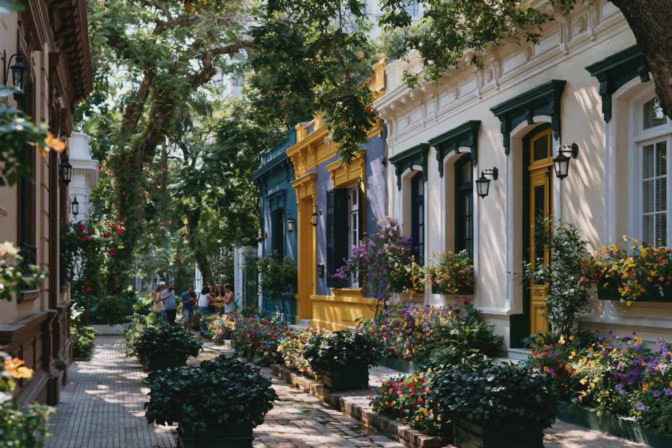 jardineiras-com-folhagens-e-flores-complementares-valorizando-ambiente-externode-casas Fachadas de casas coloridas: o detalhe simples que muda toda a aparência jardineiras-com-folhagens-e-flores-complementares-valorizando-ambiente-externode-casas Fachadas de casas coloridas: o detalhe simples que muda toda a aparência