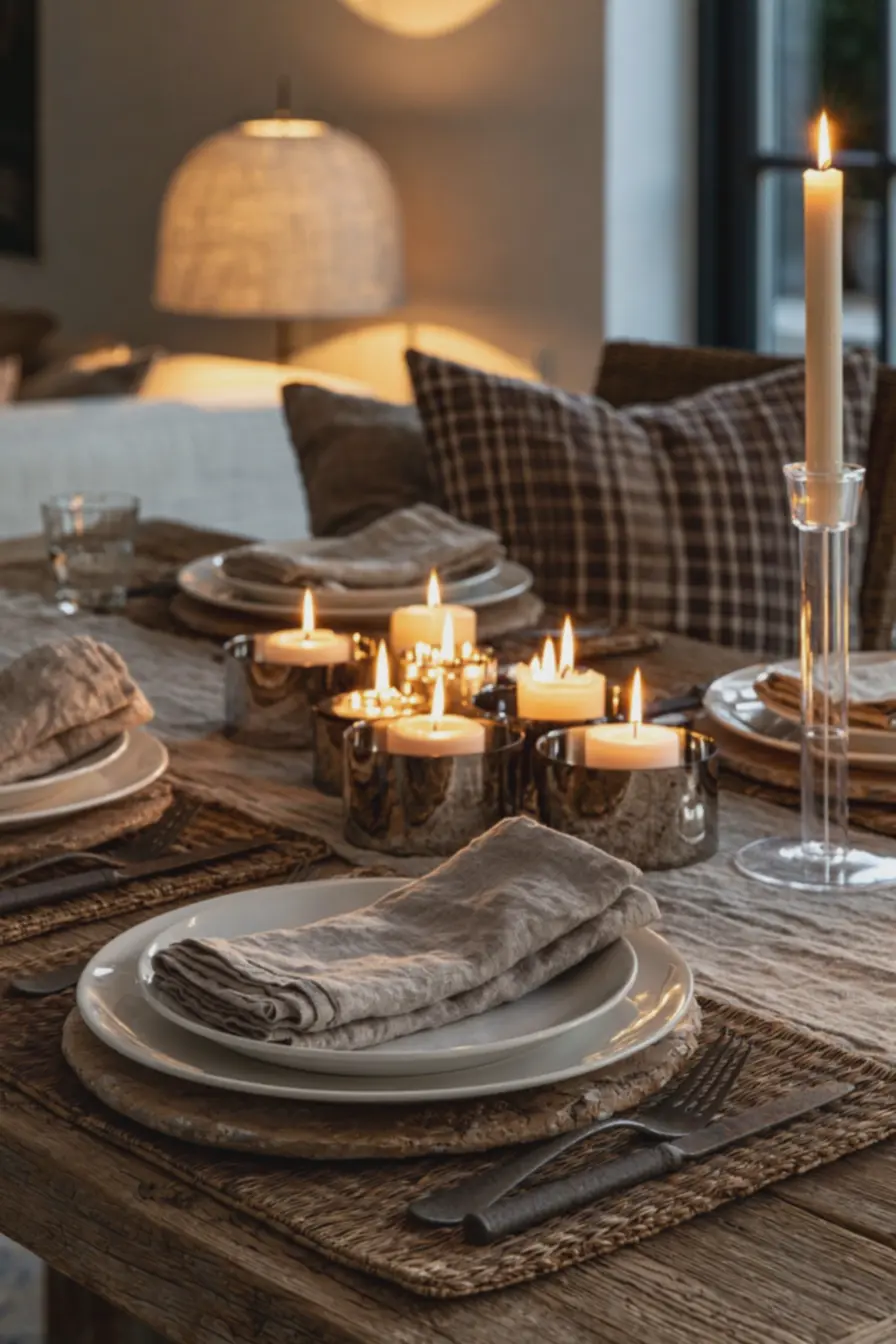 mesa-de-jantar-simples-posta-com-pratos-brancos-e-sousplats-rusticos-em-tom-cru Iluminação e velas que valorizam uma mesa posta simples e barata mesa-de-jantar-simples-posta-com-pratos-brancos-e-sousplats-rusticos-em-tom-cru Iluminação e velas que valorizam uma mesa posta simples e barata