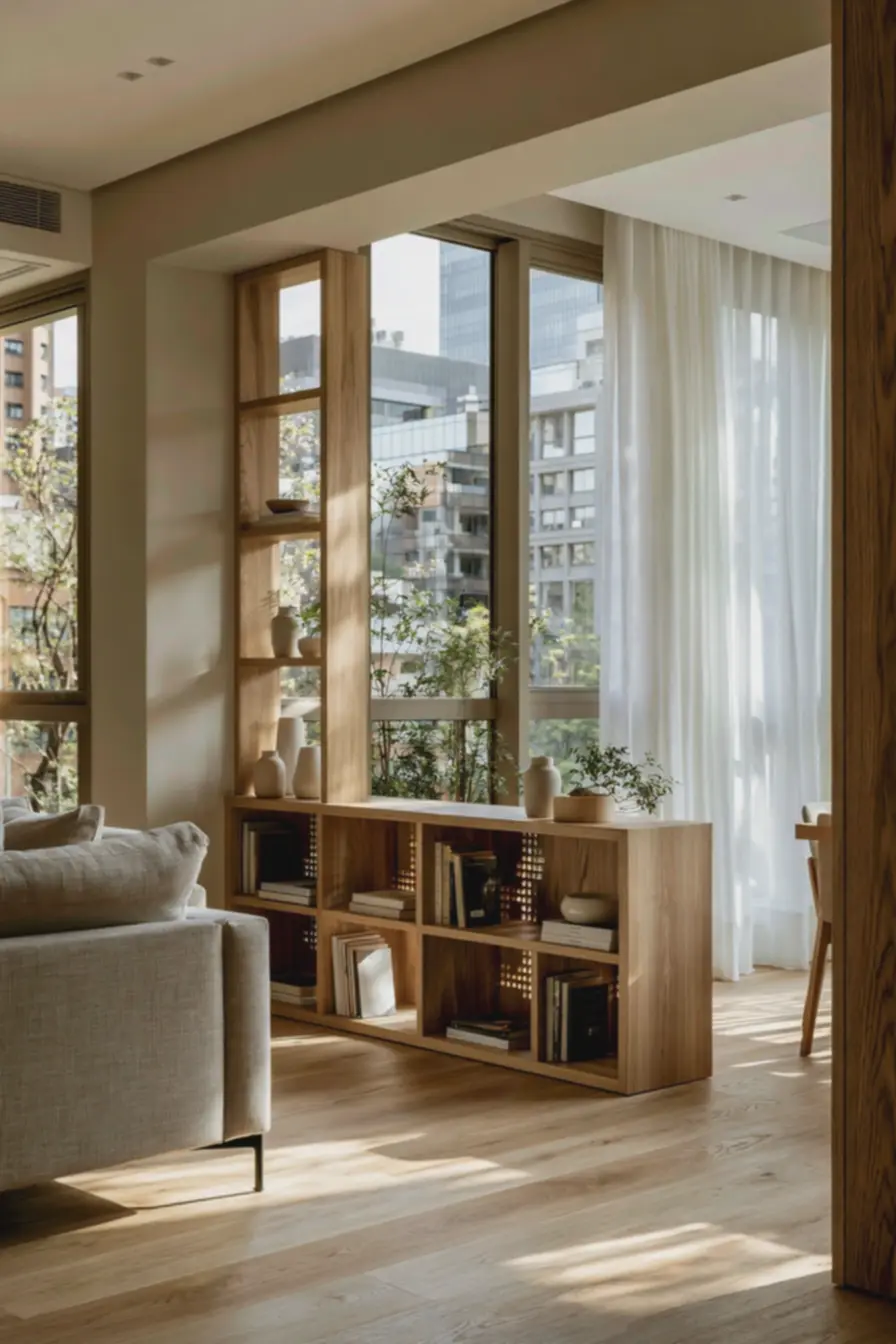 moveis-proporcioandos-para-ampliar-sala-de-apartamento-compacto-com-iluminacaonatural-e-fluidez-de-espacos Setorização com móveis para apartamentos pequenos: áreas distintas sem paredes moveis-proporcioandos-para-ampliar-sala-de-apartamento-compacto-com-iluminacaonatural-e-fluidez-de-espacos Setorização com móveis para apartamentos pequenos: áreas distintas sem paredes