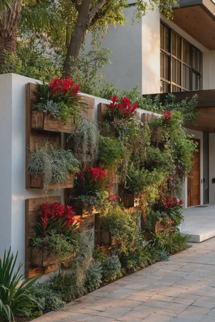 muro-de-frente-com-jardim-vertical-organizado-iluminado-pelo-sol-da-manha-semraizes-aderentes-ou-trepadeiras-grudadas Muro de frente com jardim vertical: espécies que não danificam a alvenaria muro-de-frente-com-jardim-vertical-organizado-iluminado-pelo-sol-da-manha-semraizes-aderentes-ou-trepadeiras-grudadas Muro de frente com jardim vertical: espécies que não danificam a alvenaria