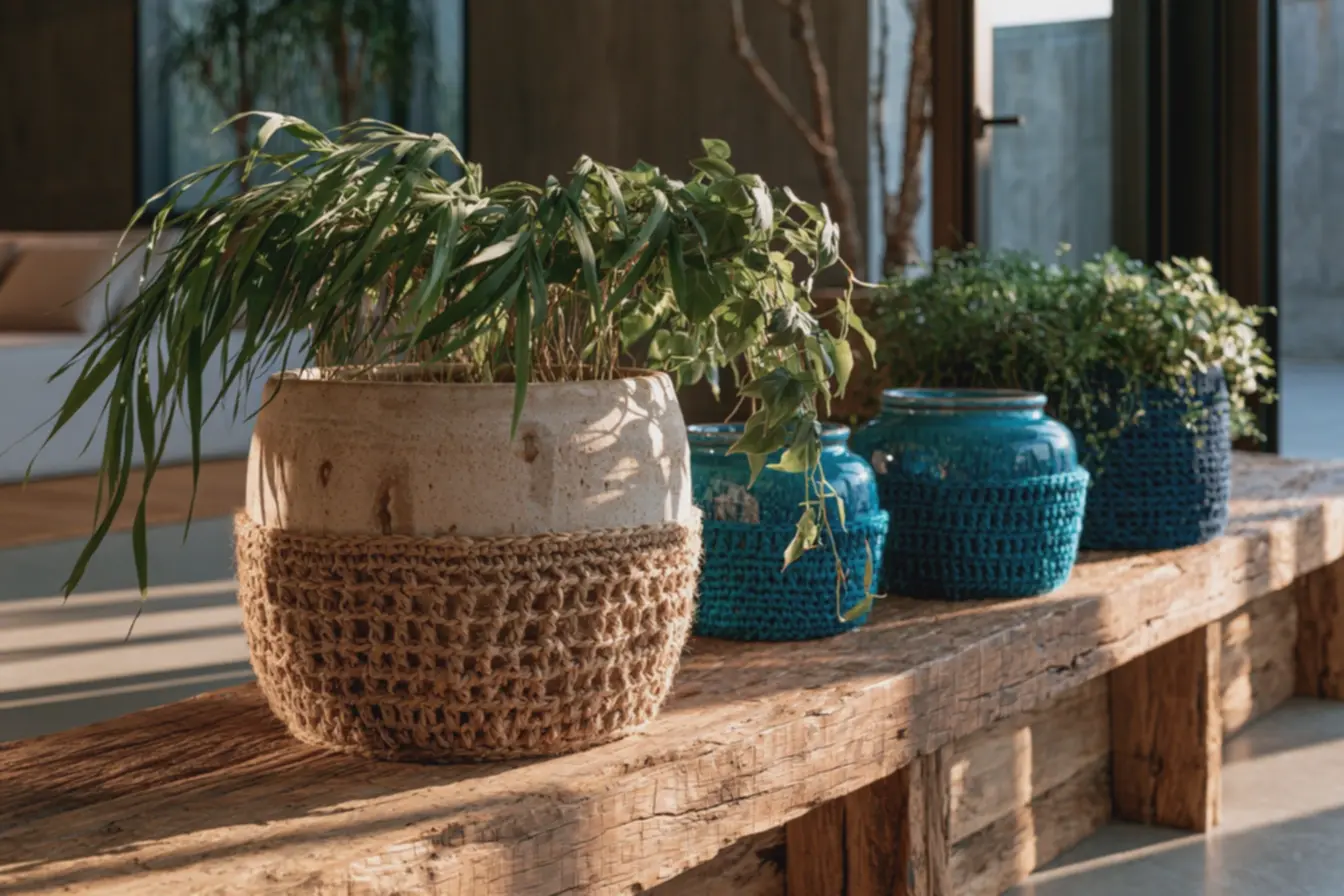 vaso-grande-de-ceramica-bege-fosca-com-suporte-de-croche-em-ponto-abertoexibindo-textura-natural Vasos de plantas com crochê e cerâmica: combinações de texturas para deixar prateleiras mais vivas vaso-grande-de-ceramica-bege-fosca-com-suporte-de-croche-em-ponto-abertoexibindo-textura-natural Vasos de plantas com crochê e cerâmica: combinações de texturas para deixar prateleiras mais vivas