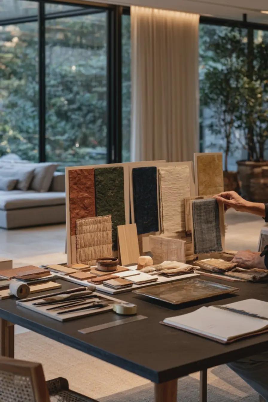 amostras-fisicas-de-tinta-lado-a-lado-com-tecidos-naturais-madeira-clara-eceramica-artesanal-evidenciando-design-integrado As cores de 2027 já chegaram: por que a casa neutra está dando lugar à personalidade amostras-fisicas-de-tinta-lado-a-lado-com-tecidos-naturais-madeira-clara-eceramica-artesanal-evidenciando-design-integrado As cores de 2027 já chegaram: por que a casa neutra está dando lugar à personalidade