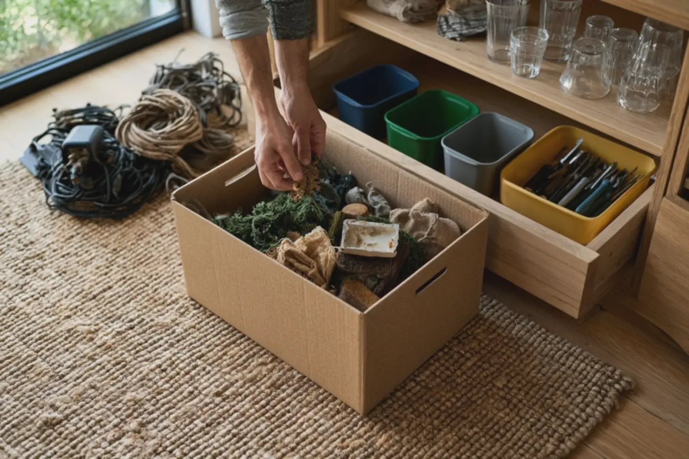 armario-aberto-em-processo-de-organizacao-com-regra-90-90-objetos-separados-paradoacao-reciclagem-descarte-e-armazenamento A regra 90/90 ajuda mesmo a organizar a casa? Veja onde funciona e onde pode dar errado armario-aberto-em-processo-de-organizacao-com-regra-90-90-objetos-separados-paradoacao-reciclagem-descarte-e-armazenamento A regra 90/90 ajuda mesmo a organizar a casa? Veja onde funciona e onde pode dar errado