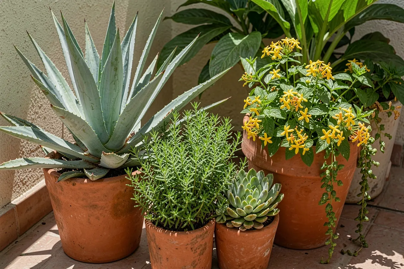 combinacao-de-agave-alecrim-suculentas-e-lantana-florida-com-texturas-contrastantes-em-varanda-ensolarada Sol forte na varanda: combinações de plantas para um cantinho verde e vibrante combinacao-de-agave-alecrim-suculentas-e-lantana-florida-com-texturas-contrastantes-em-varanda-ensolarada Sol forte na varanda: combinações de plantas para um cantinho verde e vibrante