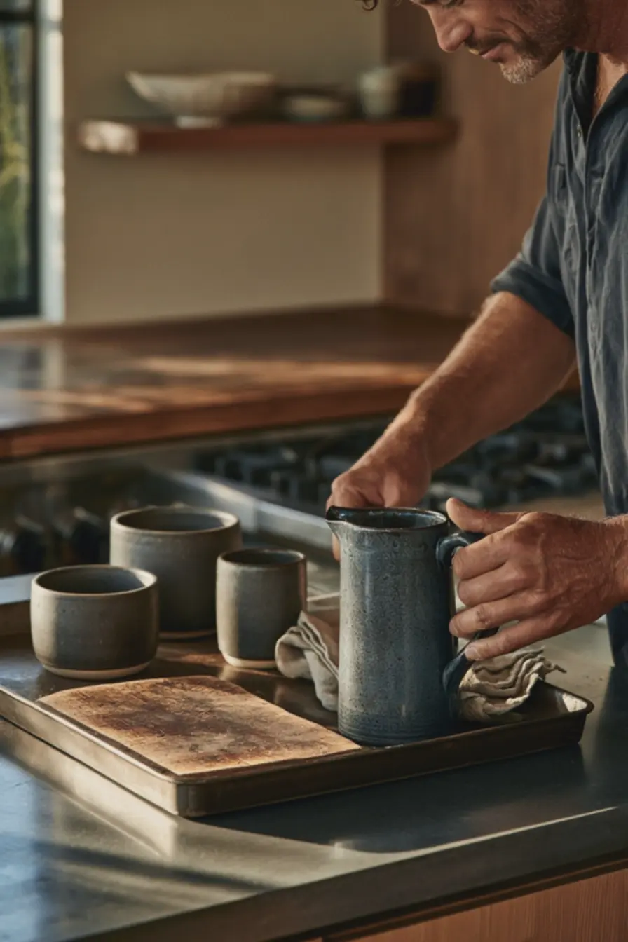 conjunto-de-ceramicas-foscas-e-jarra-de-stoneware-azul-em-ambiente-que-misturapraticidade-e-estilo-pessoal Adeus casa de catálogo: a decoração agora quer mostrar as coisas que você ama conjunto-de-ceramicas-foscas-e-jarra-de-stoneware-azul-em-ambiente-que-misturapraticidade-e-estilo-pessoal Adeus casa de catálogo: a decoração agora quer mostrar as coisas que você ama
