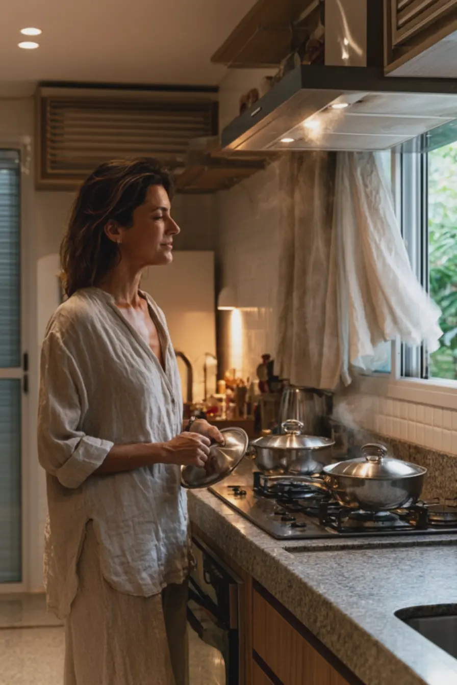 cozinha-brasileira-compacta-com-janela-aberta-e-persiana-externa-clara-parareduzir-o-calor-durante-preparo-do-jantar As dicas mais simples e práticas pra refrescar a casa no calor que vem chegando cozinha-brasileira-compacta-com-janela-aberta-e-persiana-externa-clara-parareduzir-o-calor-durante-preparo-do-jantar As dicas mais simples e práticas pra refrescar a casa no calor que vem chegando