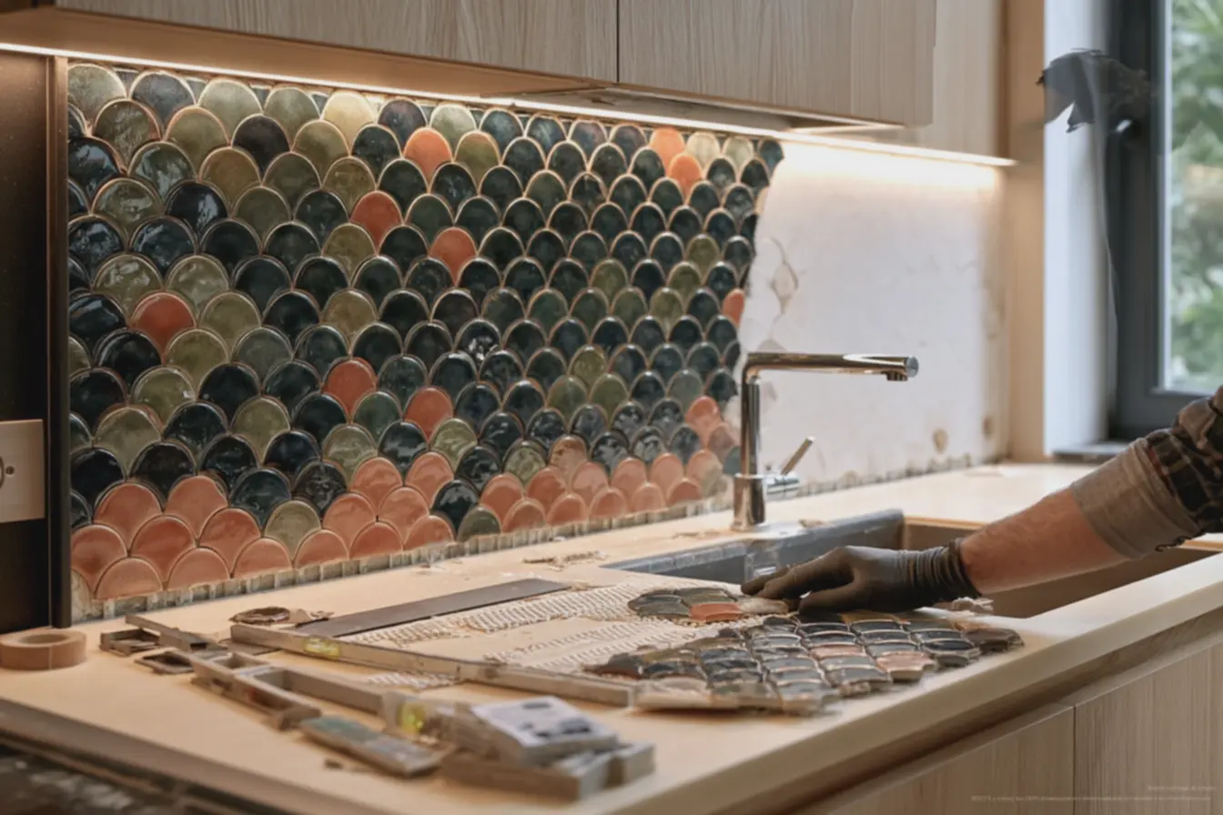 cozinha-residencial-com-azulejos-estilo-anos-60-iluminacao-natural-e-quentedestacando-textura-e-cor-dos-materiais Os azulejos dos anos 60 voltaram: 6 paginações retrô para cozinha e banheiro cozinha-residencial-com-azulejos-estilo-anos-60-iluminacao-natural-e-quentedestacando-textura-e-cor-dos-materiais Os azulejos dos anos 60 voltaram: 6 paginações retrô para cozinha e banheiro