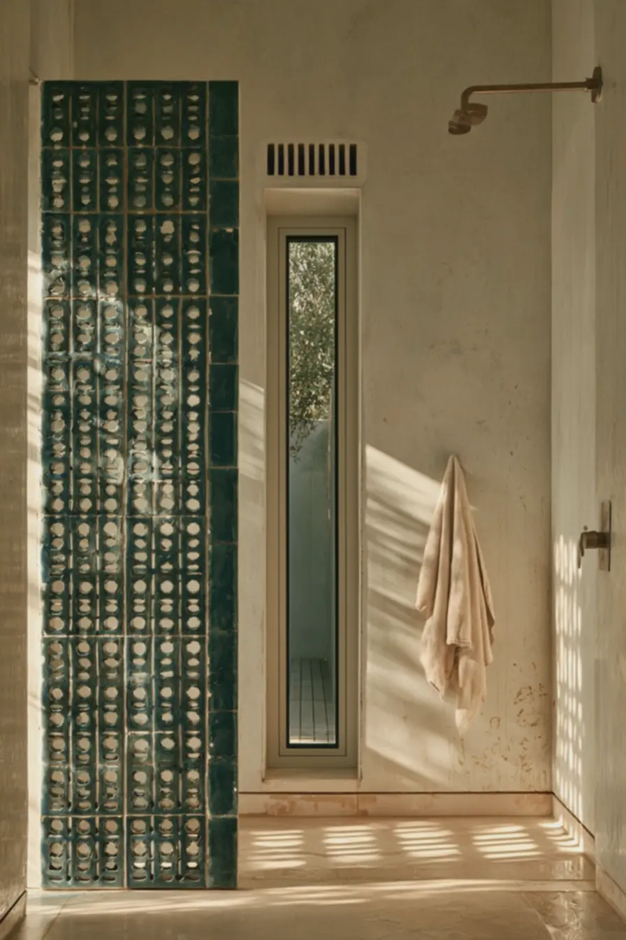 detalhes-do-banheiro-com-toalha-pendurada-e-ventilacao-acima-do-painel-de-cobogofiltrando-claridade-externa O elemento brasileiro que voltou à arquitetura e resolve dois problemas de uma vez detalhes-do-banheiro-com-toalha-pendurada-e-ventilacao-acima-do-painel-de-cobogofiltrando-claridade-externa O elemento brasileiro que voltou à arquitetura e resolve dois problemas de uma vez