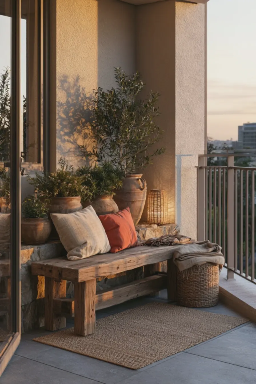 detalhes-em-almofadas-de-linho-cores-cru-e-terracota-ambiente-externoaconchegante-e-organizado A casa de campo chegou à cidade: veja como a decoração rústica está transformando os interiores detalhes-em-almofadas-de-linho-cores-cru-e-terracota-ambiente-externoaconchegante-e-organizado A casa de campo chegou à cidade: veja como a decoração rústica está transformando os interiores