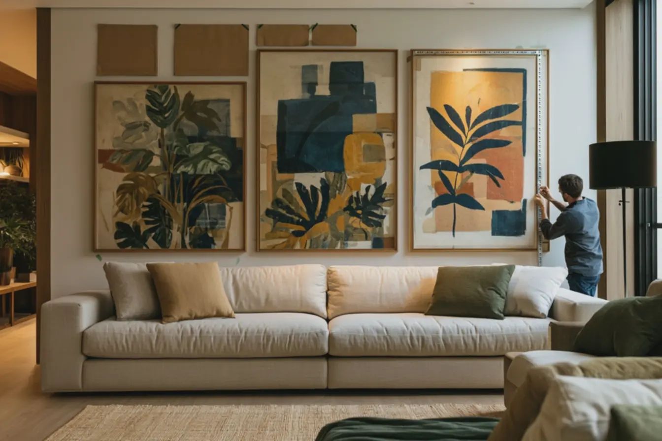 pessoa-ajustando-nivel-de-quadros-na-parede-usando-trena-em-ambiente-com-piso-demadeira-clara-e-tapete-cru-texturizado Usar quadros na decoração da sua casa pode trazer vantagens que você nem imagina pessoa-ajustando-nivel-de-quadros-na-parede-usando-trena-em-ambiente-com-piso-demadeira-clara-e-tapete-cru-texturizado Usar quadros na decoração da sua casa pode trazer vantagens que você nem imagina