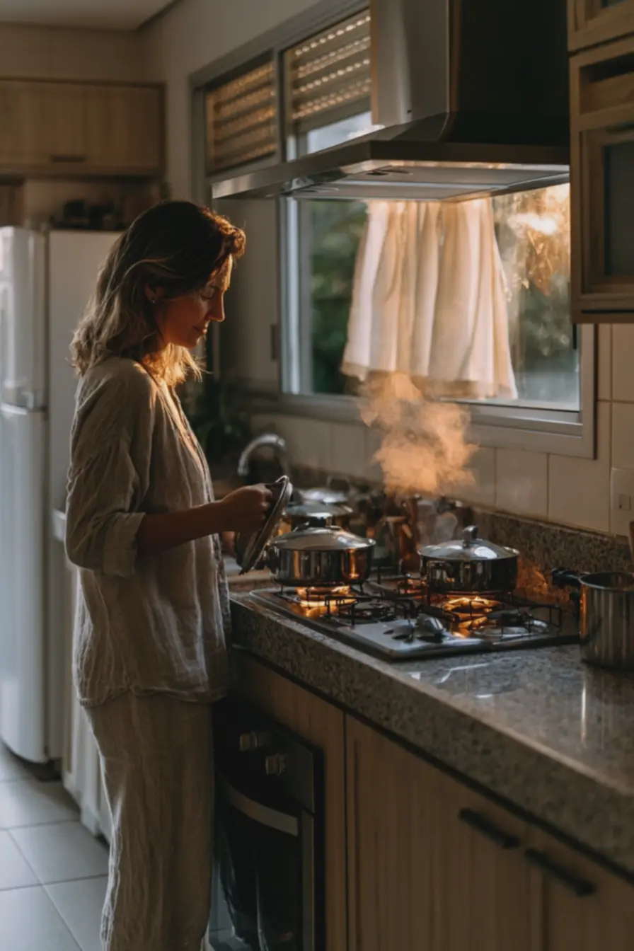 pessoa-usando-roupa-leve-cozinhando-em-ambiente-ventilado-com-cortina-de-algodaomovimentada-pela-corrente-de-ar As dicas mais simples e práticas pra refrescar a casa no calor que vem chegando pessoa-usando-roupa-leve-cozinhando-em-ambiente-ventilado-com-cortina-de-algodaomovimentada-pela-corrente-de-ar As dicas mais simples e práticas pra refrescar a casa no calor que vem chegando
