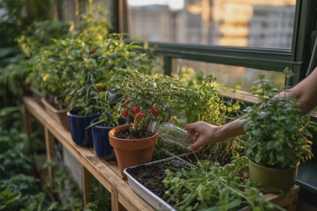 plantas-aromaticas-como-manjericao-hortela-pimenta-cebolinha-e-salsa-cultivadasem-vasos-coloridos-otimizando-espaco-de-apartamento A nova horta para apartamentos cabe sobre uma mesa e ainda decora a casa plantas-aromaticas-como-manjericao-hortela-pimenta-cebolinha-e-salsa-cultivadasem-vasos-coloridos-otimizando-espaco-de-apartamento A nova horta para apartamentos cabe sobre uma mesa e ainda decora a casa