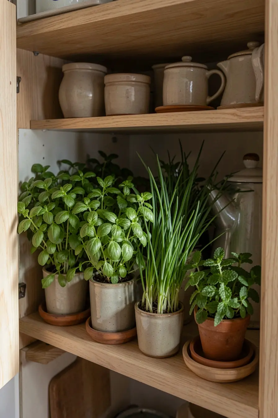 prateleira-de-cozinha-com-salsinha-cebolinha-e-hortela-organizadas-em-vasos-visiveis-e-acessiveis Ervas aromáticas para cultivar em casa e deixar a cozinha mais viva prateleira-de-cozinha-com-salsinha-cebolinha-e-hortela-organizadas-em-vasos-visiveis-e-acessiveis Ervas aromáticas para cultivar em casa e deixar a cozinha mais viva