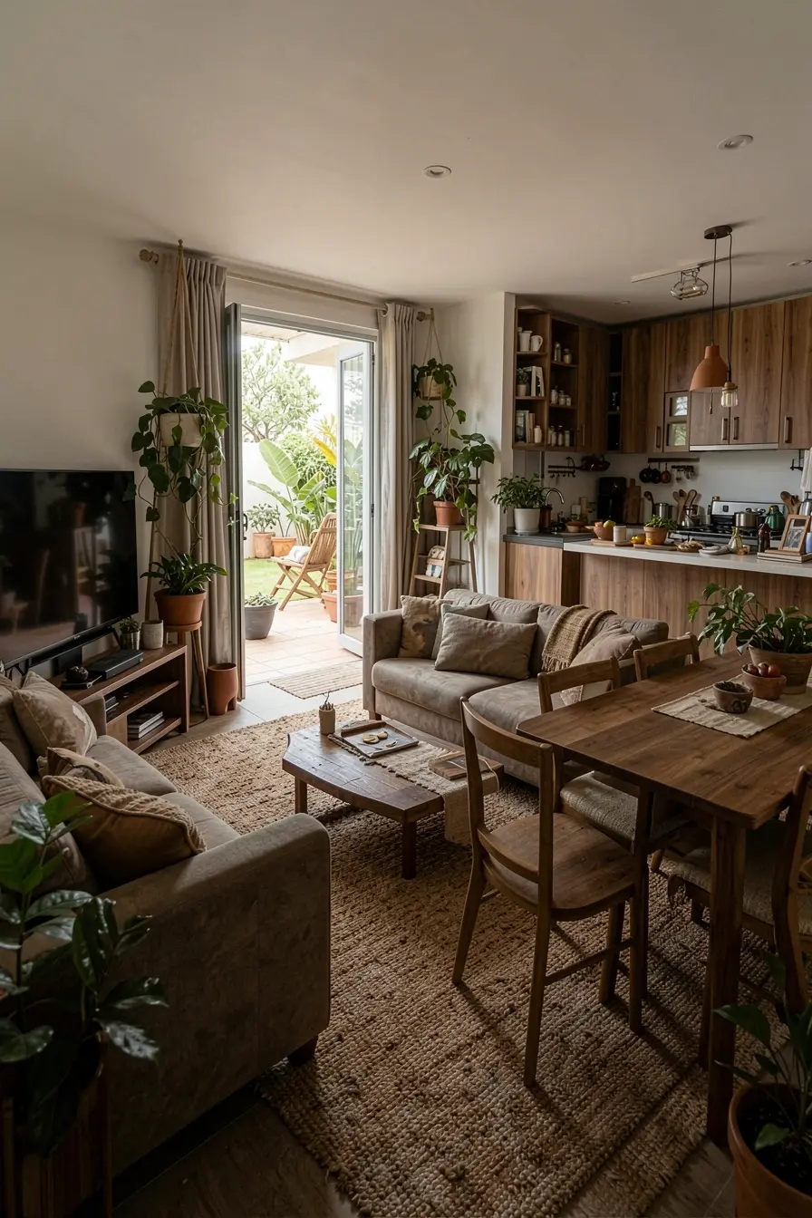 ambiente-integrado-com-sofa-mesa-e-bancada-competindo-pela-circulacao-entre-sala-jantar-e-cozinha Por que a decoração viral parece perfeita na foto, mas falha na planta da casa ambiente-integrado-com-sofa-mesa-e-bancada-competindo-pela-circulacao-entre-sala-jantar-e-cozinha Por que a decoração viral parece perfeita na foto, mas falha na planta da casa