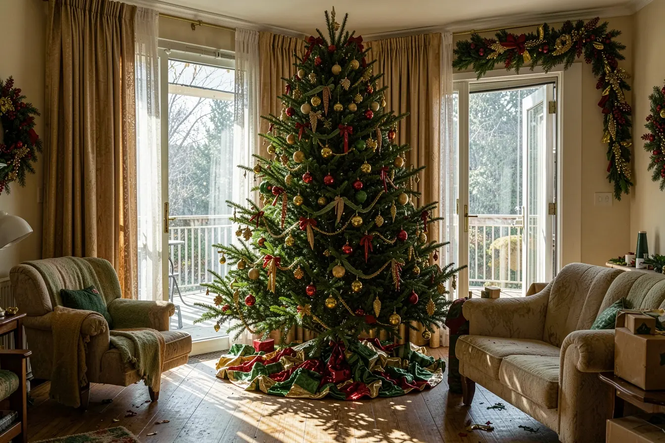 arvore-de-natal-larga-bloqueando-porta-e-janela-e-comprometendo-a-circulacao-da-sala A árvore de Natal pode pesar na sala: sinais de que o tamanho não combina arvore-de-natal-larga-bloqueando-porta-e-janela-e-comprometendo-a-circulacao-da-sala A árvore de Natal pode pesar na sala: sinais de que o tamanho não combina