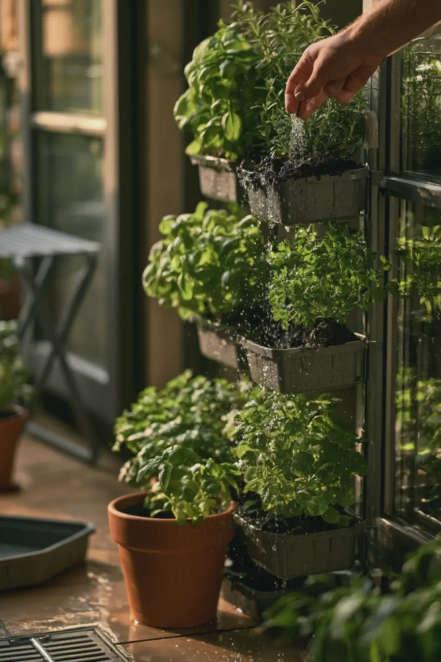 balcao-pequeno-com-arranjo-pratico-de-ervas-medicinais-e-aromaticas-para-sacadade-apartamento Chega de sacada do apartamento sem vida: Essas são as melhores formas de decorar e dar vida à esse espaço antes esquecido balcao-pequeno-com-arranjo-pratico-de-ervas-medicinais-e-aromaticas-para-sacadade-apartamento Chega de sacada do apartamento sem vida: Essas são as melhores formas de decorar e dar vida à esse espaço antes esquecido