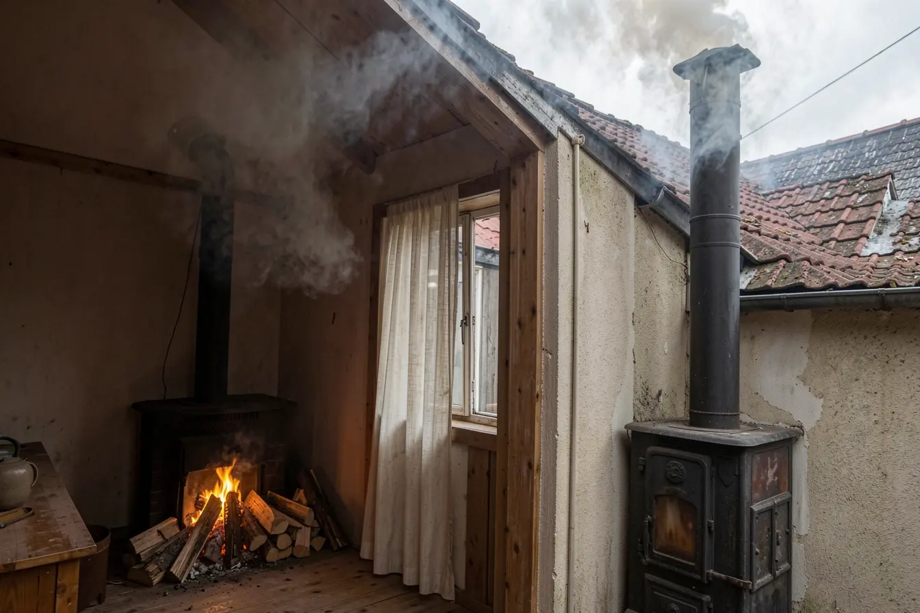 chamine-desproporcional-de-fogao-a-lenha-causando-fumaca-acumulada-e-aquecimento-irregular-na-sala O caminho da fumaça explica o desempenho do fogão a lenha dentro de casa chamine-desproporcional-de-fogao-a-lenha-causando-fumaca-acumulada-e-aquecimento-irregular-na-sala O caminho da fumaça explica o desempenho do fogão a lenha dentro de casa