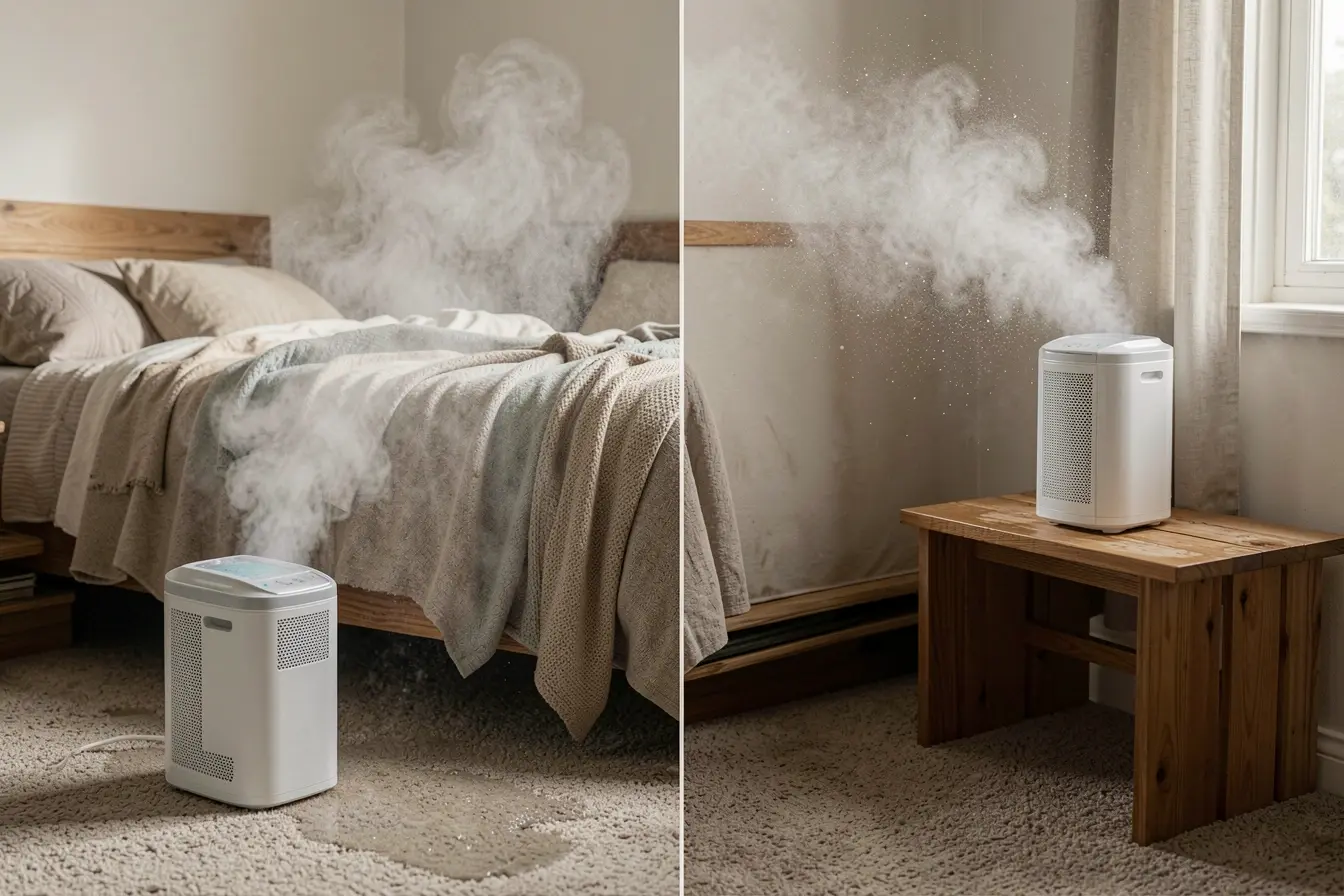 comparacao-entre-umidificador-no-piso-junto-a-cama-e-aparelho-elevado-com-nevoa-livre-no-quarto Onde colocar o umidificador no quarto para melhorar o ar sem favorecer o mofo comparacao-entre-umidificador-no-piso-junto-a-cama-e-aparelho-elevado-com-nevoa-livre-no-quarto Onde colocar o umidificador no quarto para melhorar o ar sem favorecer o mofo