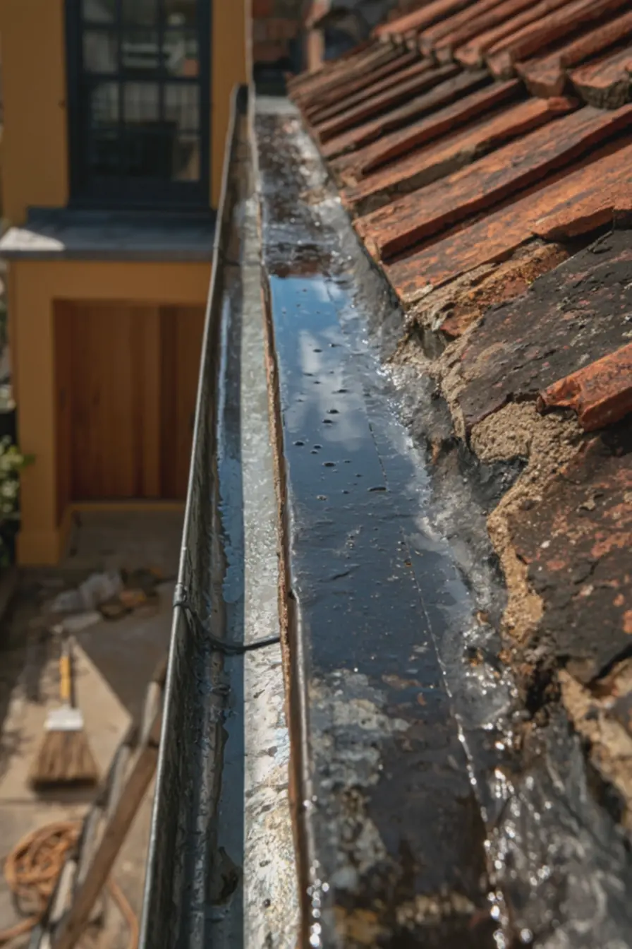 detalhe-tecnico-de-coroamento-de-casa-moderna-com-telhado-terracota-e-calha-demetal-galvanizado O que realmente faz uma fachada parecer moderna? Não é só esconder o telhado detalhe-tecnico-de-coroamento-de-casa-moderna-com-telhado-terracota-e-calha-demetal-galvanizado O que realmente faz uma fachada parecer moderna? Não é só esconder o telhado
