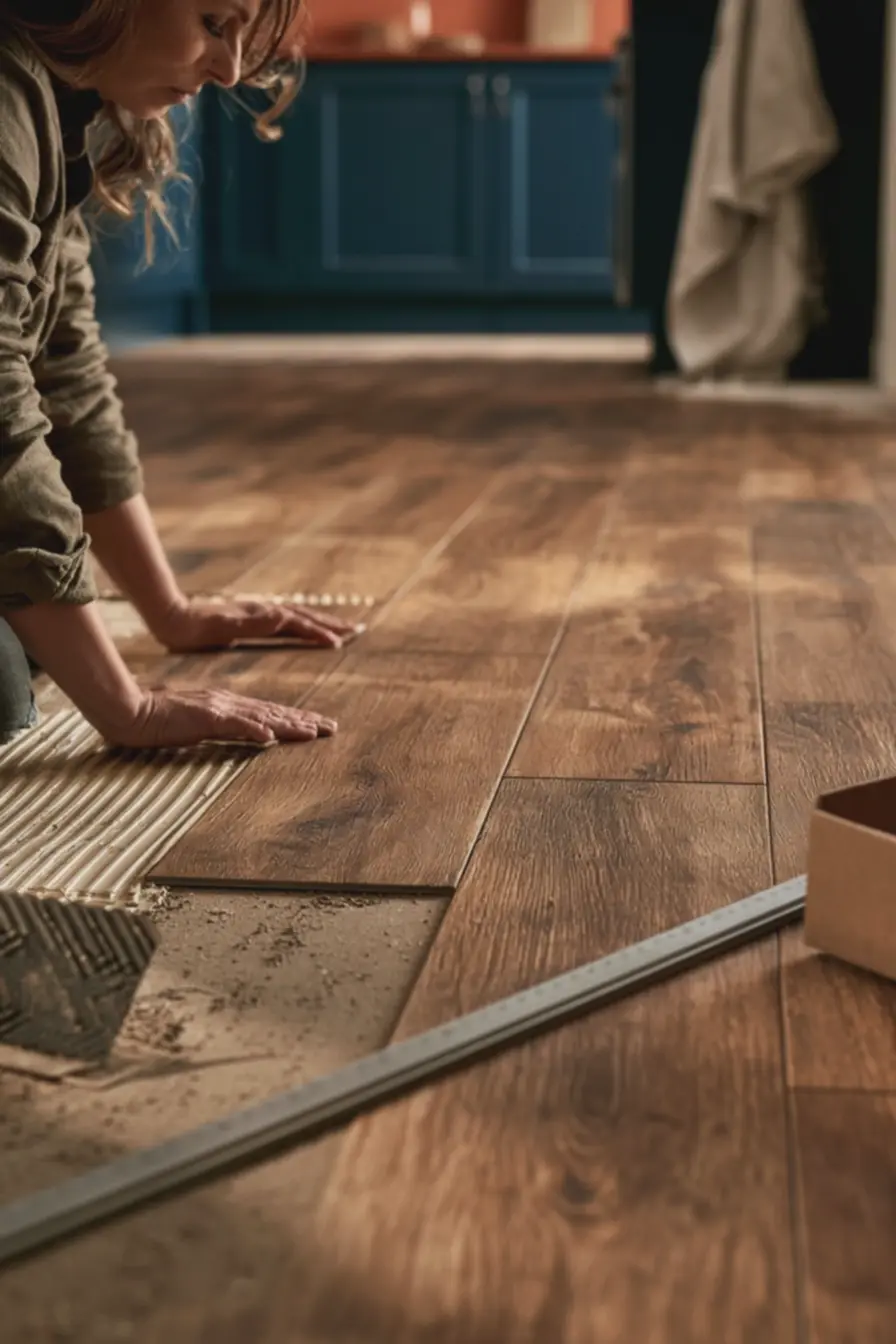 ferramentas-da-reforma-de-piso-porcelanato-imitando-madeira-incluindo-regua-deaco-trowel-e-caixa-aberta-no-chao Esse piso que imita madeira rústica tem dominado as decorações, e o motivo não é só estética ferramentas-da-reforma-de-piso-porcelanato-imitando-madeira-incluindo-regua-deaco-trowel-e-caixa-aberta-no-chao Esse piso que imita madeira rústica tem dominado as decorações, e o motivo não é só estética