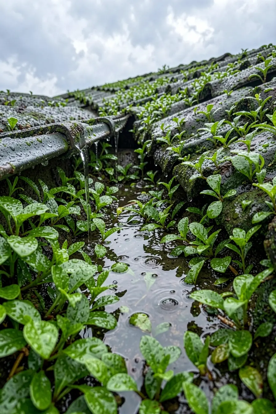 folhas-continuam-pingando-apos-a-chuva-enquanto-a-agua-do-telhado-verde-escoa-lentamente-pela-calha Telhado verde na chuva: o que acontece com a água depois que ela cai folhas-continuam-pingando-apos-a-chuva-enquanto-a-agua-do-telhado-verde-escoa-lentamente-pela-calha Telhado verde na chuva: o que acontece com a água depois que ela cai