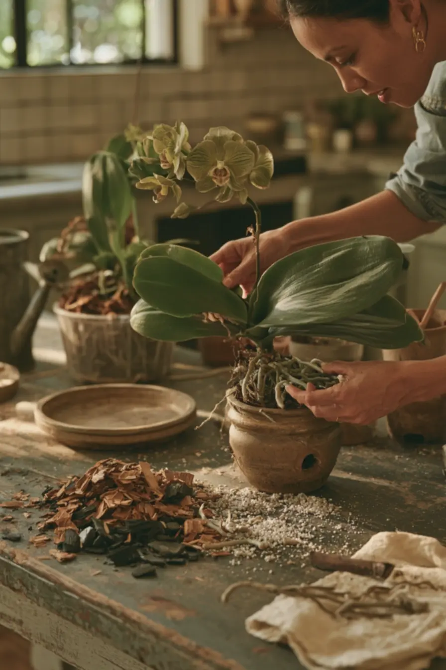 maos-femininas-replantando-orquidea-phalaenopsis-em-vaso-ceramico-com-soloaerado-e-drenagem-eficiente Você já conhecia essas opções de de flores para ter dentro de casa? Resistentes e lindas, mas precisam de cuidados maos-femininas-replantando-orquidea-phalaenopsis-em-vaso-ceramico-com-soloaerado-e-drenagem-eficiente Você já conhecia essas opções de de flores para ter dentro de casa? Resistentes e lindas, mas precisam de cuidados