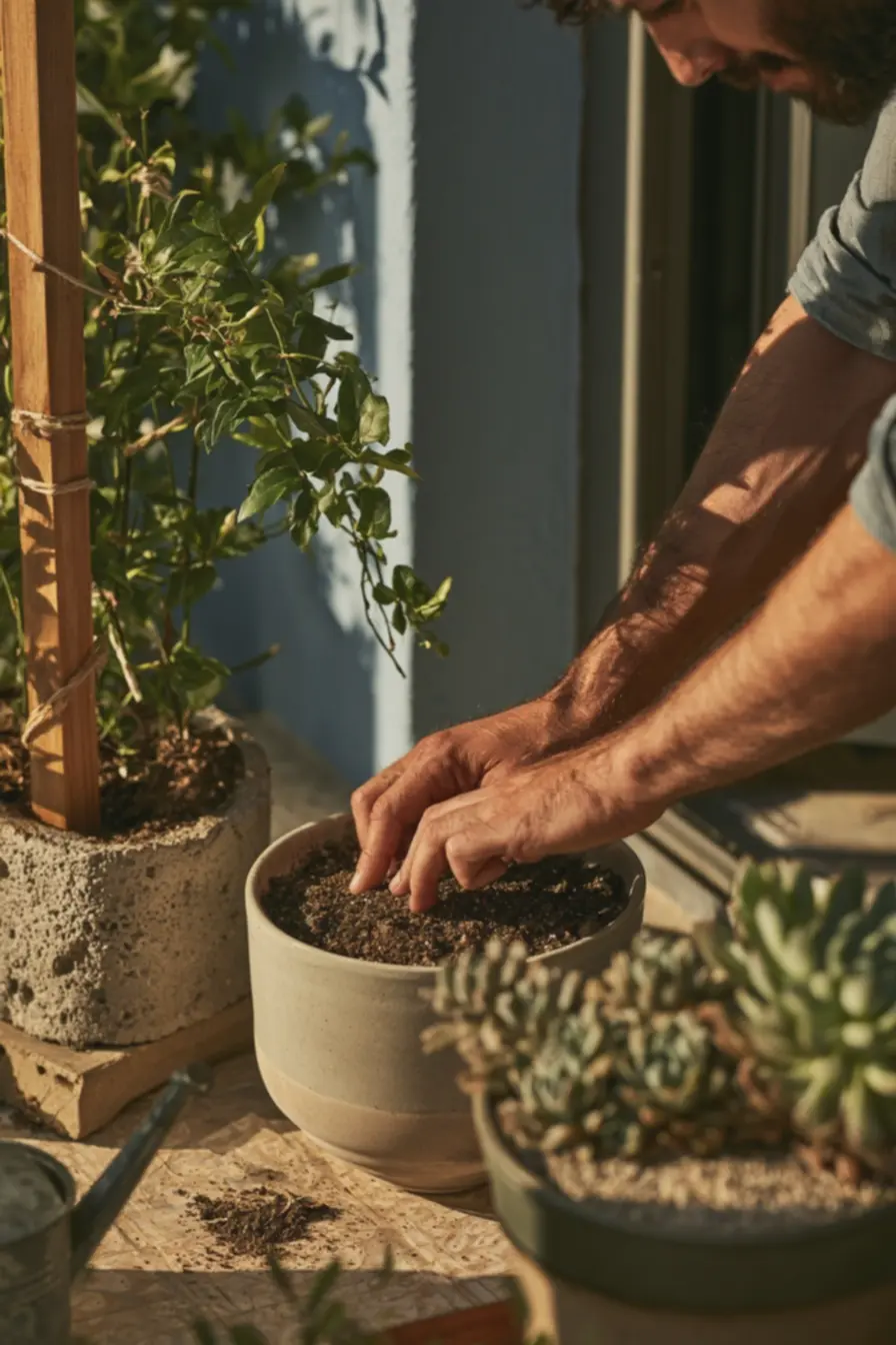organizacao-pratica-de-plantas-em-varanda-de-apartamento-com-luz-natural-esuporte-para-drenagem As mais lindas casas com fachadas com flores pra te inspirar e encantar organizacao-pratica-de-plantas-em-varanda-de-apartamento-com-luz-natural-esuporte-para-drenagem As mais lindas casas com fachadas com flores pra te inspirar e encantar