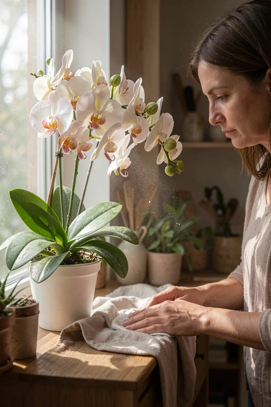 orquidea-artificial-perto-da-janela-revela-poeira-nas-folhas-e-petalas-sob-a-luz-natural Orquídeas artificiais com aparência real dependem mais da limpeza do que parece orquidea-artificial-perto-da-janela-revela-poeira-nas-folhas-e-petalas-sob-a-luz-natural Orquídeas artificiais com aparência real dependem mais da limpeza do que parece