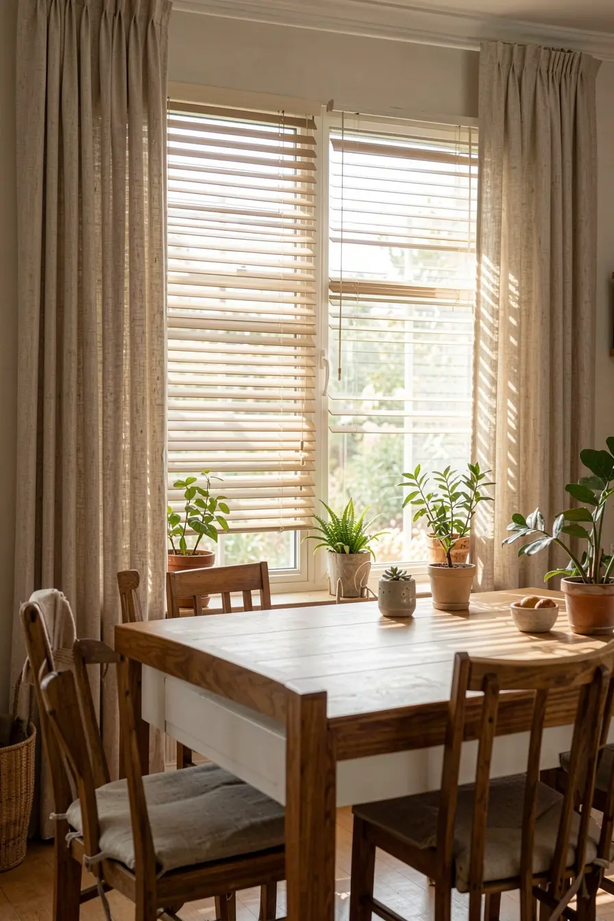 persiana-e-cortina-combinadas-reduzem-a-luz-direta-e-deixam-a-sala-mais-fresca-e-aconchegante Vidro, cortina ou persiana: o que ajuda a segurar o frio e conter o calor em casa persiana-e-cortina-combinadas-reduzem-a-luz-direta-e-deixam-a-sala-mais-fresca-e-aconchegante Vidro, cortina ou persiana: o que ajuda a segurar o frio e conter o calor em casa