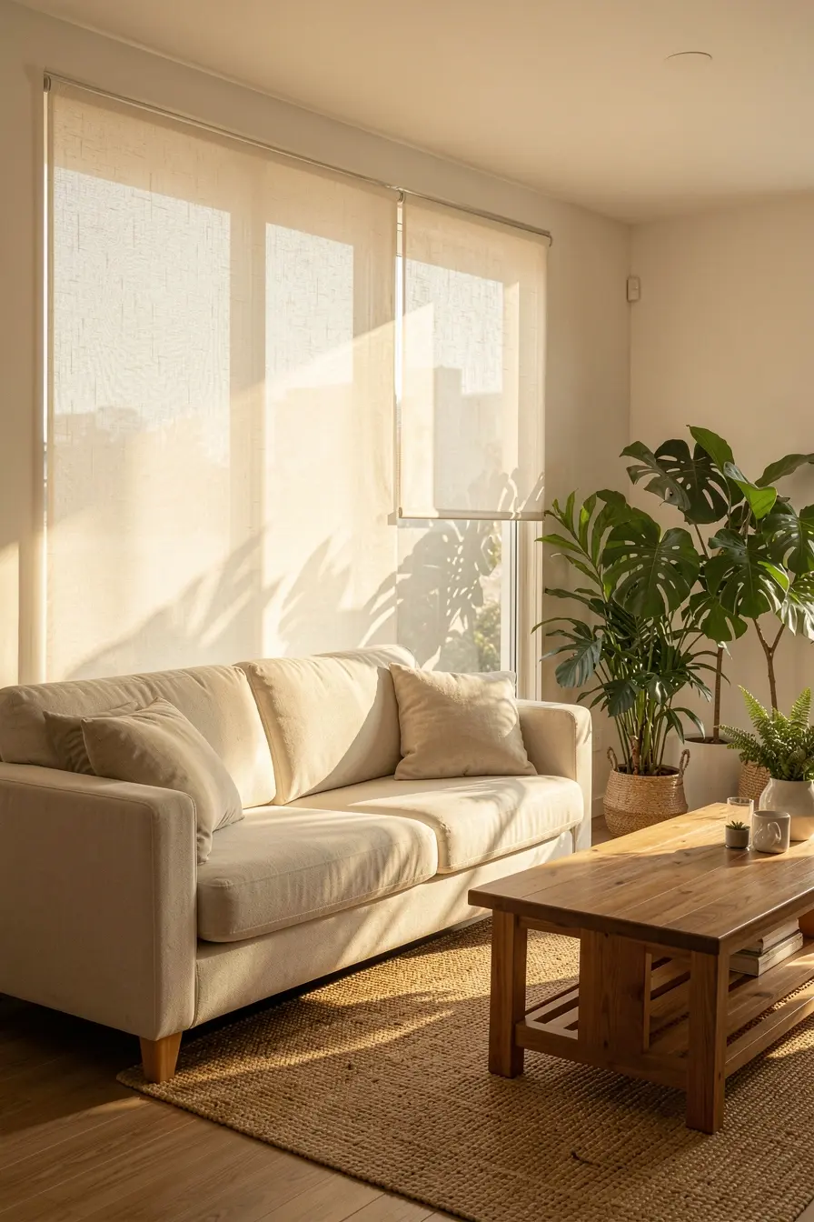 persiana-translucida-suaviza-o-sol-da-tarde-em-sala-iluminada-e-confortavel Cortinas e persianas certas ajudam a conter a variação térmica sem escurecer a casa persiana-translucida-suaviza-o-sol-da-tarde-em-sala-iluminada-e-confortavel Cortinas e persianas certas ajudam a conter a variação térmica sem escurecer a casa