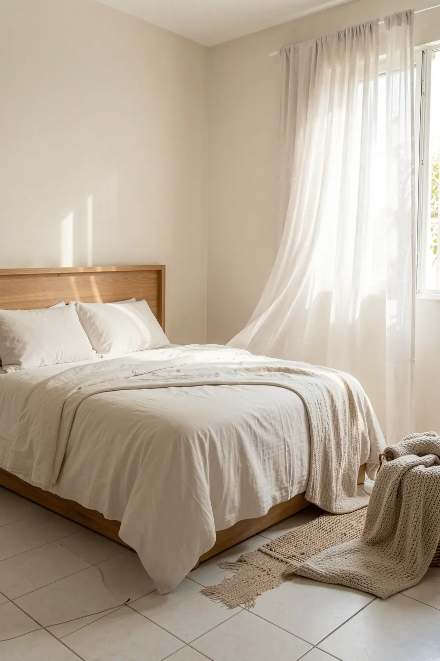 quarto-com-algodao-ceramica-madeira-vazada-e-cortina-translucida-para-uma-decoracao-mais-leve-e-ventilada Sua decoração pode estar segurando o calor: materiais que ajudam a casa a respirar quarto-com-algodao-ceramica-madeira-vazada-e-cortina-translucida-para-uma-decoracao-mais-leve-e-ventilada Sua decoração pode estar segurando o calor: materiais que ajudam a casa a respirar