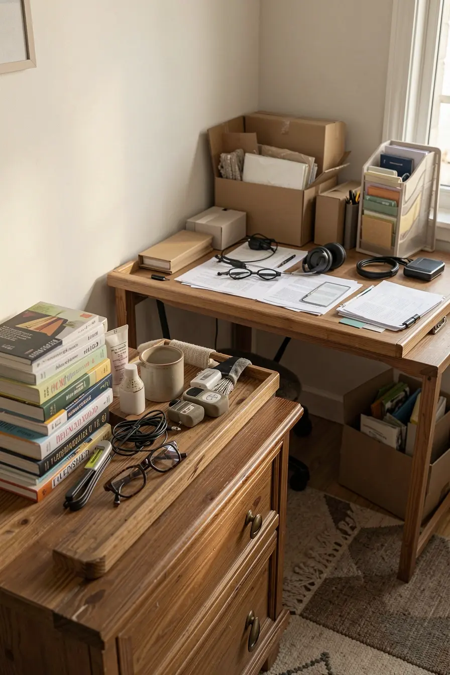 quarto-com-criado-mudo-e-home-office-organizados-para-reduzir-objetos-acumulados-no-fim-da-rotina Os pontos da casa que mais acumulam bagunça e pedem soluções sob medida quarto-com-criado-mudo-e-home-office-organizados-para-reduzir-objetos-acumulados-no-fim-da-rotina Os pontos da casa que mais acumulam bagunça e pedem soluções sob medida