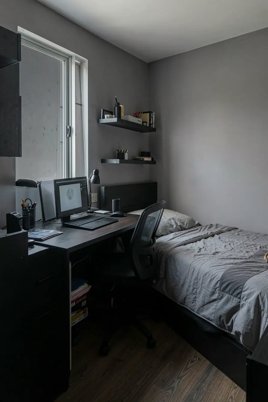 quarto-com-mesa-encostada-a-cama-e-circulacao-bloqueada-mostrando-erros-na-divisao-visual-das-funcoes Entre cama e mesa, a divisão visual que deixa o quarto mais leve e funcional quarto-com-mesa-encostada-a-cama-e-circulacao-bloqueada-mostrando-erros-na-divisao-visual-das-funcoes Entre cama e mesa, a divisão visual que deixa o quarto mais leve e funcional